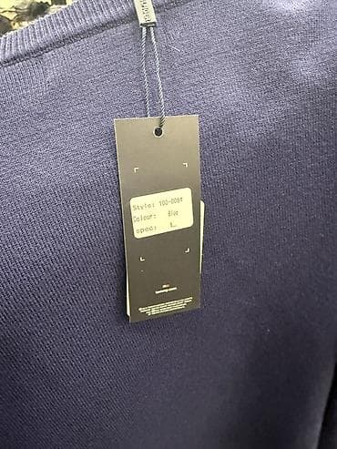 Digər kişi geyimləri: Sviter, Tommy Hilfiger, L, rəng - Göy — 2