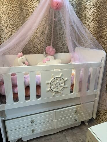 qarmoşka boru: Qız üçün, Dördbucaq, Beşik, Dəst ilə, Yellənmə mexanizmsiz — 7