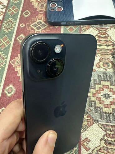 iphone s qiymeti: IPhone 15, 128 GB, Black Titanium — 4