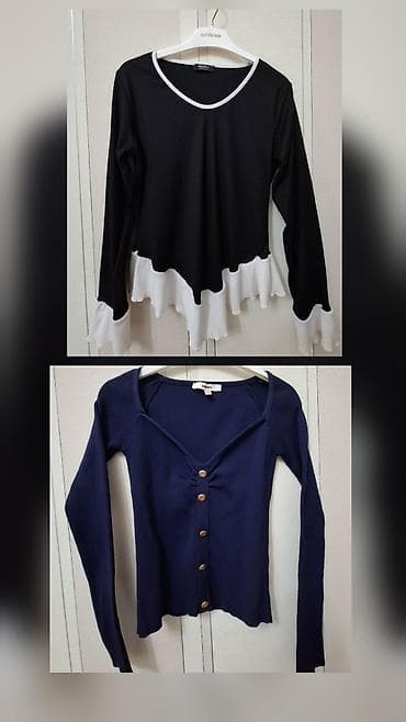 Pencəklər: 2 ədəd qadın kofa. Göy qızılı düyməli1 dəfə geilyib Kotondan alınıb S — 1