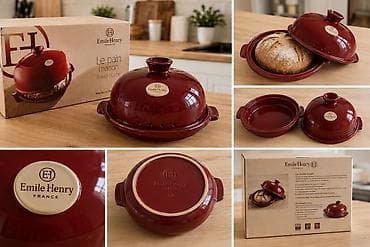 Qab-qacaq və mətbəx ləvazimatları: Emile Henry Bread Cloche (France) – оригинальная форма для выпечки — 1