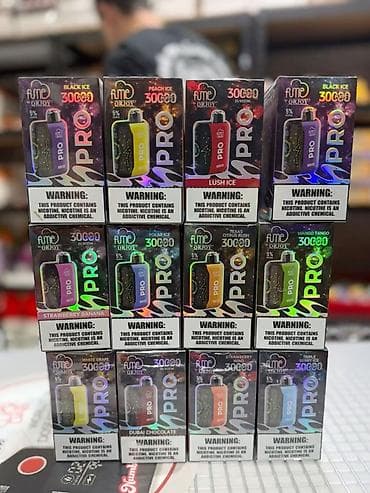 Məhsul: Birdəfəlik və doldurula bilən vape cihazları kolleksiyası