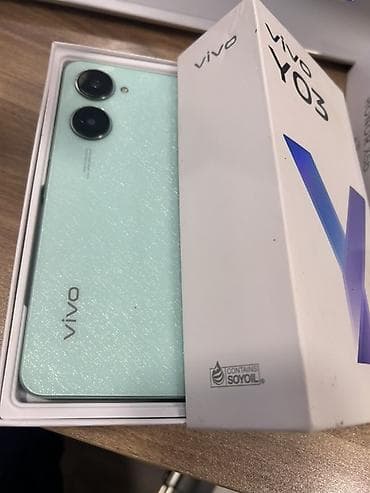 Техника и электроника: Vivo Y3, 128 ГБ, цвет - Зеленый — 2