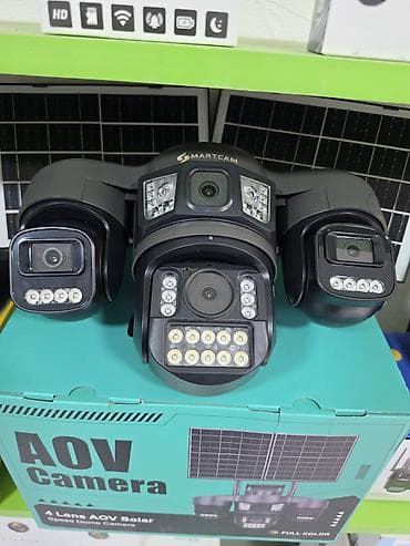 SMARTCAM AOV – 4 linzalı günəş enerjili “speed dome” təhlükəsizlik — 1