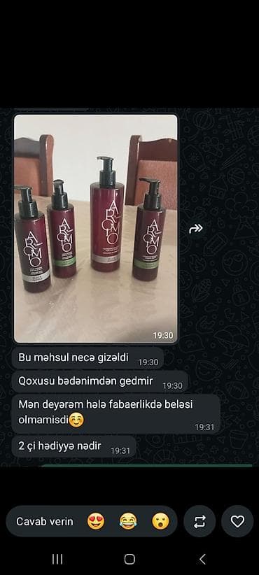 Faberlic məhsulları – saç və ev qulluq dəsti - Faberlic “Qara zirə” — 6