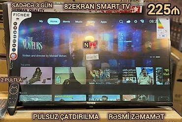 Ficher 82 smart TV – 82 ekran, Smart funksiyalı LED televizor. Əsas