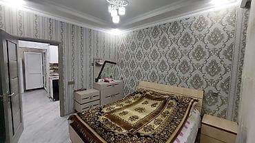 3 otaqlı mənzil – tam mebel və texnika ilə 55kv - Plan: mətbəx, yataq — 5