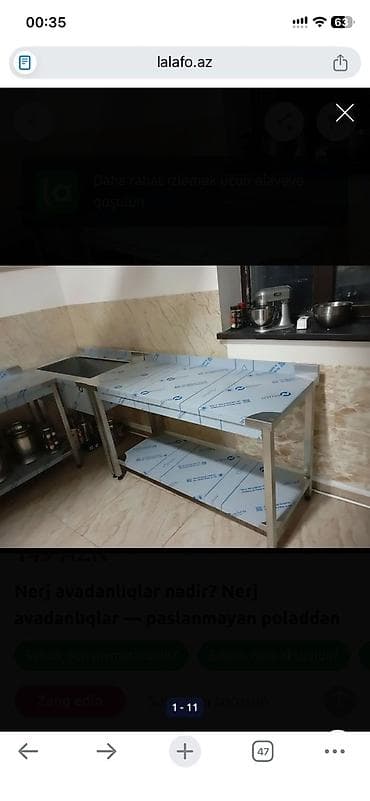 saat telefon: Paslanmayan poladdan (nerj) masalar — 3