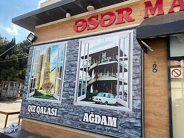 Reklam Banner vinil cap 6 azn — 10