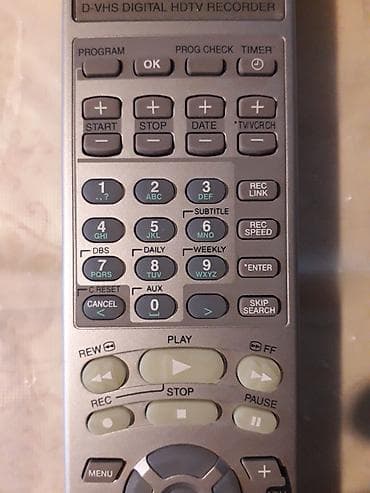 smart android box: Продаётся оригинальный пульт от видеомагнитофона премиум класса JVC — 4