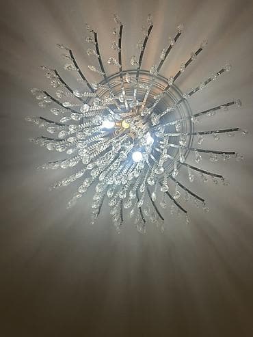 ev dekor: Çılçıraq, 10 və daha çox lampa, Metal — 2