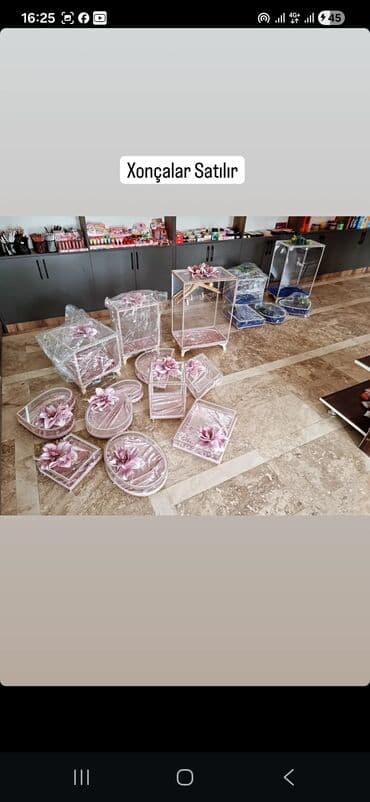 Xonçalar satılır TƏCİLİ - Toy, nişan, xına və ailə ziyarətləri üçün