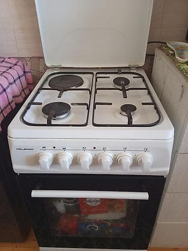 pizza sobası: Qarışıq sobası Ayrıca dayanan, 4 gözlü — 1