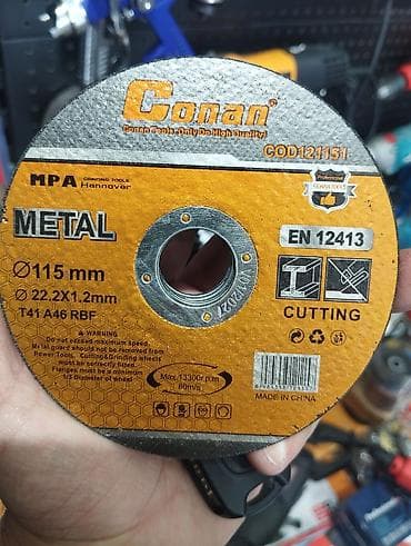 ucuz taxtlar: Conan Metal kəsici disk - İstifadə sahəsi: metal üçün kəsim - Ölçü — 1