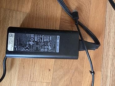 Qida blokları: Dell Type C adapter. 90W və 65W hər ikisi mövcuddur. Original — 3