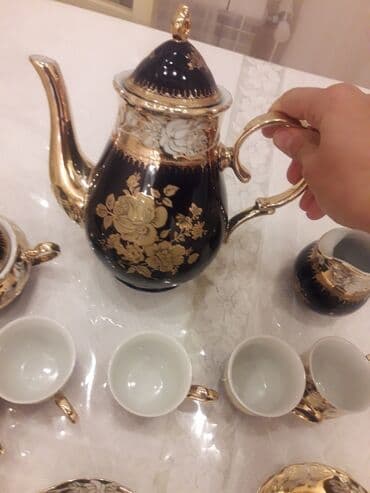 servis desti: Çay dəsti, rəng - Bənövşəyi — 5