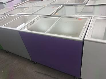 dondurma soyuducular: Ticarət vitrinli dondurucu (slayd qapılı) - Şüşə sürgülü qapaqlar – — 1