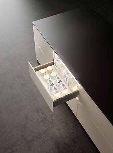 S50AL600 DREAM BOX METAL Çəkməcə üçün yan panellər 95mm X 350mm -