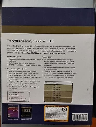 Другое: Salam, "Official Cambridge Guide to IELTS" kitabı satılır. Kitab — 2