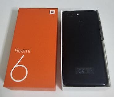 Redmi 6, 32 GB, rəng - Qara, İki sim kartlı