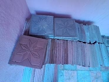 Beton təzyiq plitələri – dekorativ “ulduz” naxışlı - Təyinat: həyət — 3