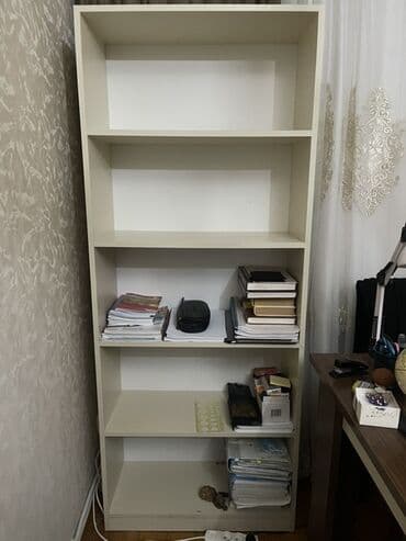 divar rəf: Kitab rəfi, Düz — 1