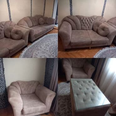 диваны б у: Диван, Б/у, Без подьемного механизма, Нет доставки — 1