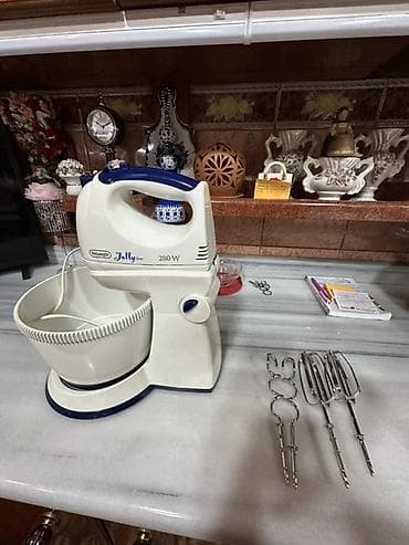 ucuz htc: DeLonghi Jolly Line mikser – 280 W - Stasionar mikser bazası və — 2