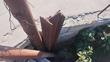 Водопроводные трубы: Водопроводная труба, Железо, 12 мм, Б/у — 6