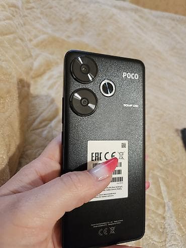 poco m7 pro: Poco F6, 256 GB, rəng - Qara, Barmaq izi — 5