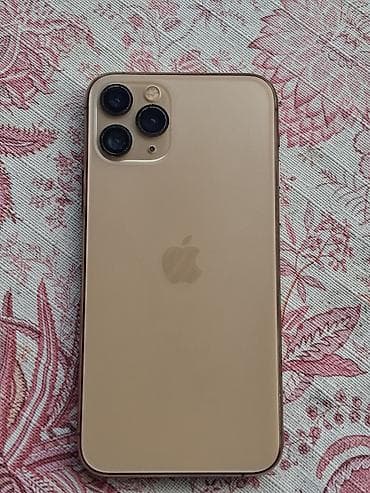 apple iphone 15 pro: IPhone 11 Pro, Qızılı, Face ID — 2