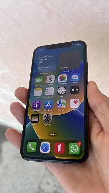 IPhone X, 64 GB, Space Gray, Face ID