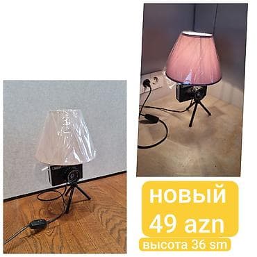 Картины и портреты: Dekorativ masa lampası – fotoaparat dizaynlı - Unikal dizayn: Korpus — 1