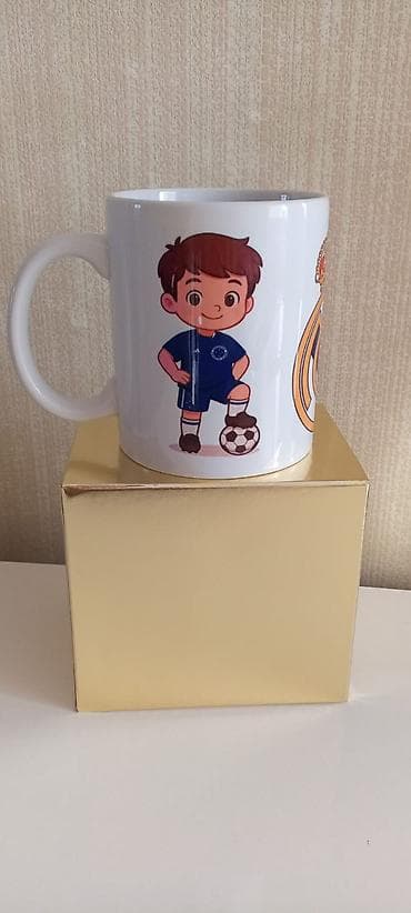 keramika qablar: Fincanlar, rəng - Ağ, Keramika, 1 əd — 5