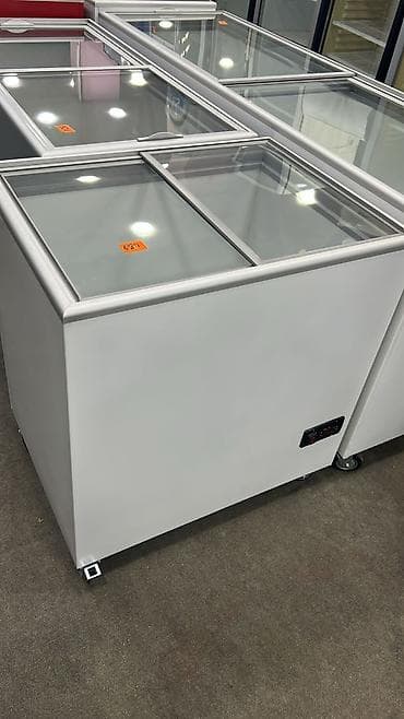 Soyuducu avadanlığı: Ticarət üçün şüşə sürgülü qapılı dondurucu vitrin (ada tipli) - Üst — 1
