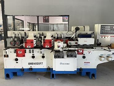 Оборудование для производства: QMB4020FT çoxbaşlı ağac emalı frez/formatlama xətti Məhsulun təsviri — 1