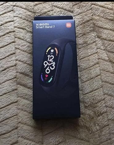 Аксессуары: Xiaomi Smart Band 7 ✔️ Tam yenidir, istifadə olunmayıb. ✔️ Qutusu və — 1