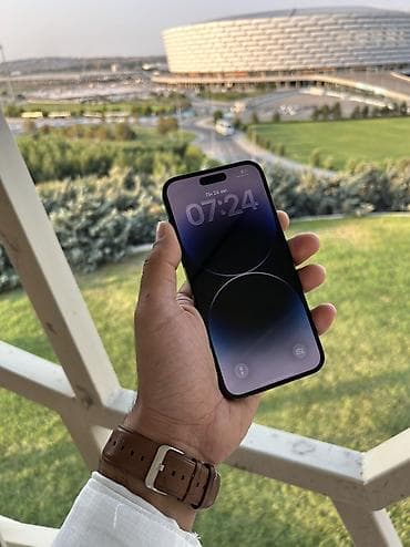 tank 3 pro max: IPhone 14 Pro Max, 256 GB, Jet Black, Zəmanət, Simsiz şarj, Face ID — 2