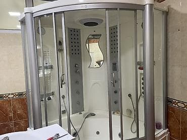 kreditle kubik: Hidromassajlı duş-kabina/SPA künc sistemi - Künc tipli, şüşə sürgülü — 5