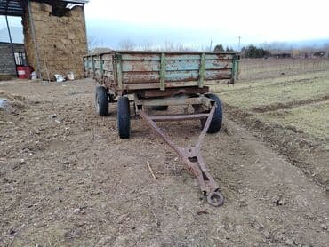 14 teker: Sənaye/fermer qoşqusu – iki oxlu, yüksək bortlu yük qoşqusu - — 5