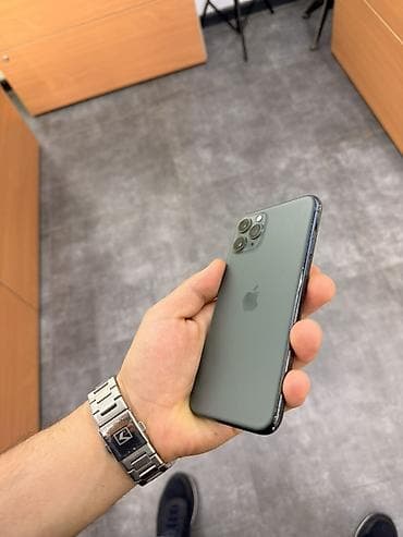 iphone 6 satış: IPhone 11 Pro, 64 GB, Matte Midnight Green, Face ID — 3