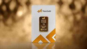 qızıl kardinal: Məhsul: AzerGold 1 qram qızıl külçə - Marka: AzerGold - Mənşə — 1
