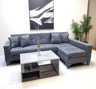 divan qabağı stol: Yeni, Künc divan, Qonaq otağı üçün, Açılmayan, Azərbaycan — 1