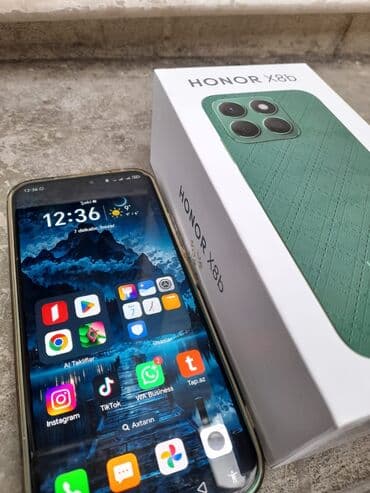 ikinci el redmi 10: Honor X8b, rəng - Yaşıl — 1