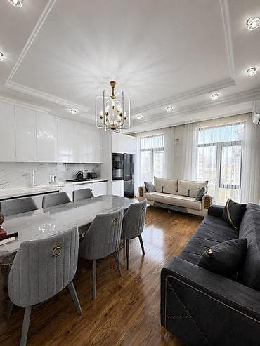 icare obyek: İcarəyə verilir 3 otaqlı yeni tikili 90 m², Nərimanov r. Kateqoriya — 1