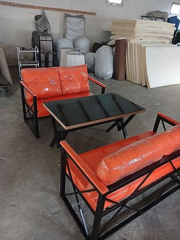 stol stullar: Balkon üçün, Açılmayan, Dördbucaq masa — 2