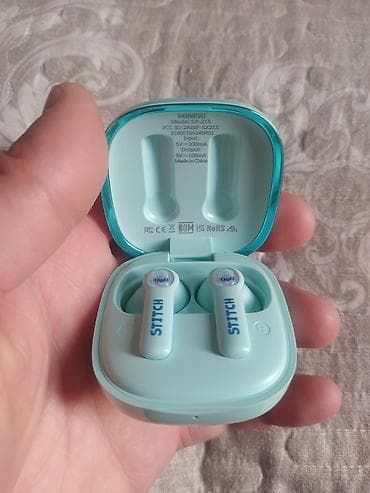 qulaq: Məhsul: Miniso SX-215 Disney Stitch temalı simsiz qulaqlıq - Rəng — 1