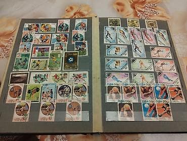 Спорт и отдых: Markalar albomu – müxtəlif ölkələrdən tematik kolleksiya - Albomda — 10