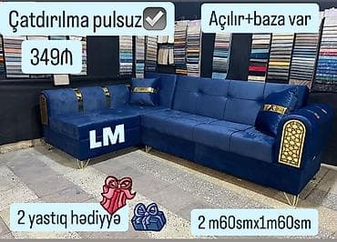 divan ucun macalka: Künc divan, Yeni, Açılan, Bazalı — 2