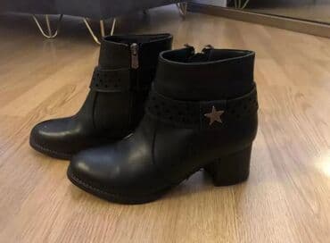 qara mokasinlər: Ölçü: 37, rəng - Qara, Yeni — 1